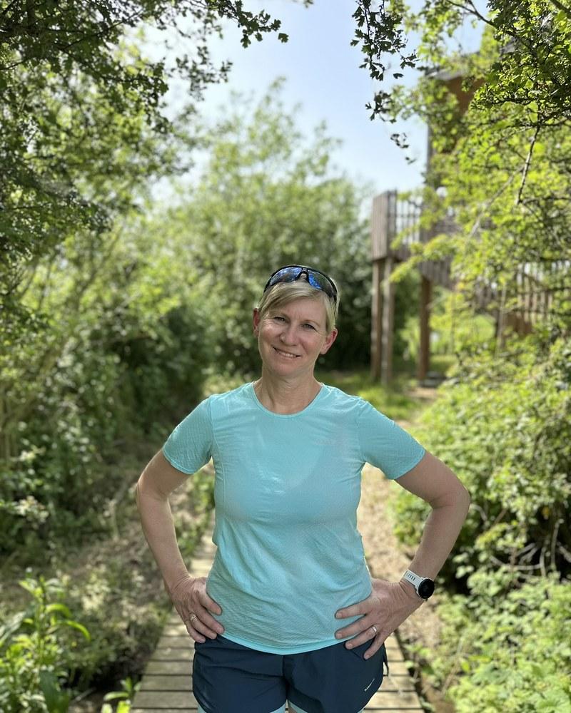 Geneviève, coach de marche active et bien-être